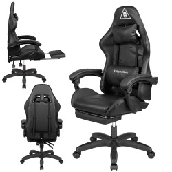 Krüger&Matz Fotel Gamingowy Kruger&Matz Gx-150 Czarny [[