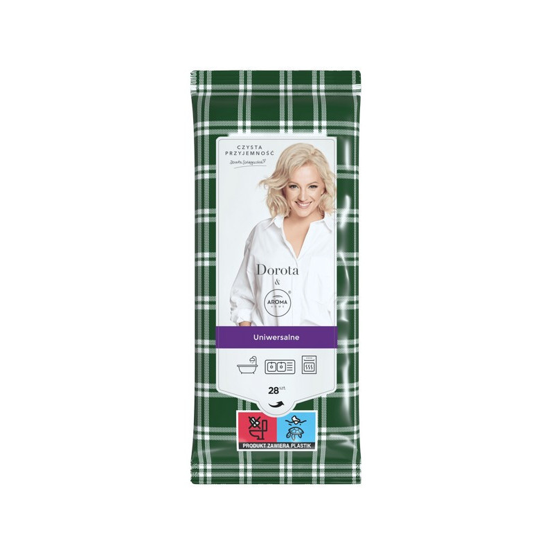 AROMA Home&Dorota Chusteczki UNIWERSALNE 28szt.