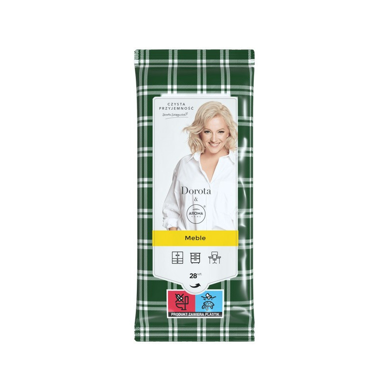 AROMA Home&Dorota Chusteczki do MEBLI 28szt.