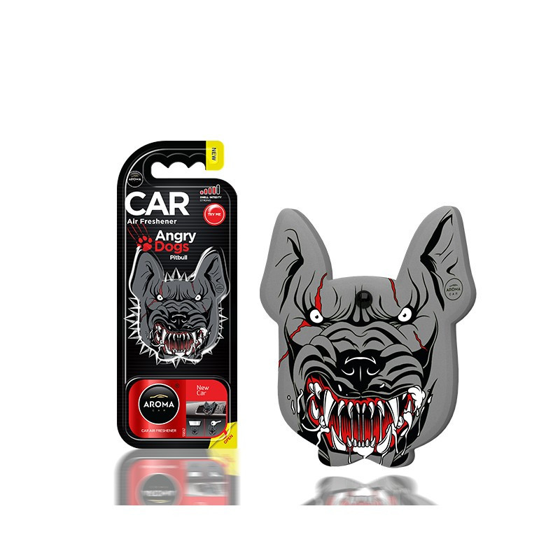 AROMA CAR Pies dog - NEW CAR Odświeżacz do samochodu