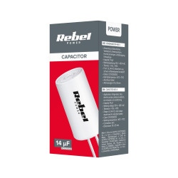 Rebel Kondensator 14Uf 450V Do Silników Jednofazowych [[