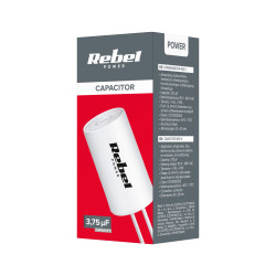 Rebel Kondensator 3.75Uf 450V Do Silników Jednofazowych [[