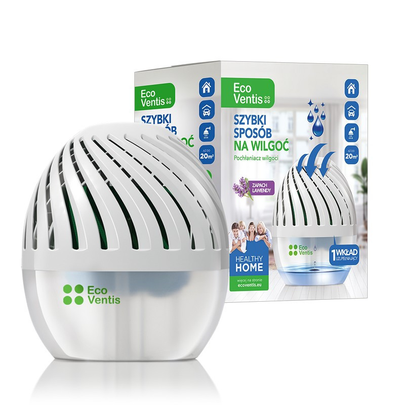 ECO VENTIS Domowy pochłaniacz wilgoci - starter