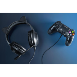 Krüger&Matz Gamingowe Słuchawki Nauszne Dla Dzieci Kruger&Matz Gamer Kids, Kolor Różowy [[