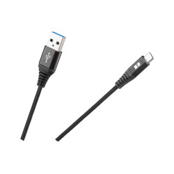 Kabel Usb - Usb Micro Rebel 200 Cm Czarny [[