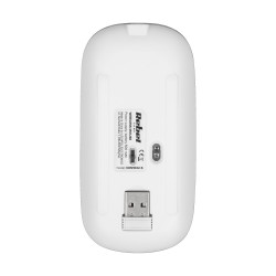 Rebel Bezprzewodowa Mysz Rebel Wm210 Srebrna [[