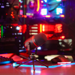 Krüger&Matz Mikrofon Gamingowy / Vlogerowy Na Usb  Kruger&Matz Warrior Gv-200 [[