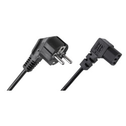 Kabel Zasilający Sieciowy Do Komputera Kątowy [[