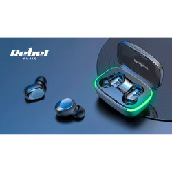 Rebel Słuchawki Bezprzewodowe Dokanałowe Rebel Tws-Y60 [[
