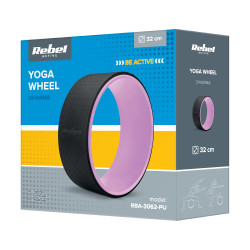 Rebel Koło Do Jogi Dharma, Czarno-Fioletowe, Rebel Active [[