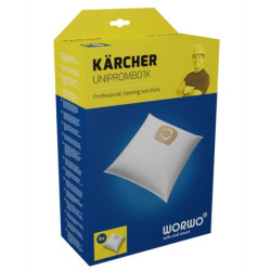 WORWO UNIPROMB01K Uniwersalne worki do odkurzacza przemysłowego 3szt.
