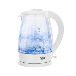 Teesa Czajnik Elektryczny Teesa, Szklany, 2000 W, Biały, 1,7 L [[