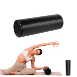 Rebel Wałek Do Masażu, Roller 15X45Cm, Kolor Czarny, Materiał Epp, Rebel Active [[