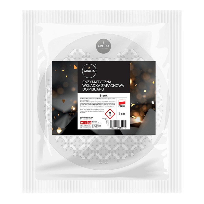 AROMA PROFESSIONAL Wkładka do pisuaru BLACK 2szt.
