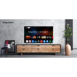 Krüger&Matz Telewizor Kruger&Matz 50" Uhd Google Tv 5.0  Dvb-T2/T/C  H.265  Hevc [[
