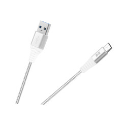 Rebel Kabel Usb - Usb Typu C Rebel 100 Cm Biały [[