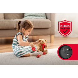 Rebel Listwa Zasilajaca Rebel  5 Gniazd Z Przełacznikiem, 1,5M (1,5Mm) [[