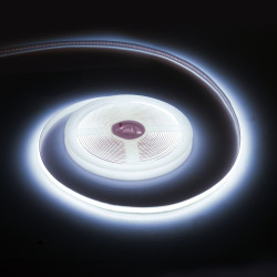 Rebel Sznur Diodowy Cob Rebel- 5M, Zimny Biały, 12V [[