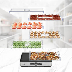 Teesa Suszarka Do Grzybów , Warzyw , Owoców , 400W , 5 Sit, Wyświetlacz, Termoobieg, Teesa [[