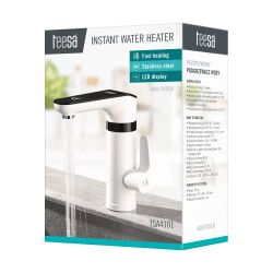 Teesa Przepływowy Podgrzewacz Wody - Bateria Stojąca Biała [[