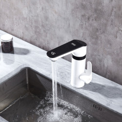 Teesa Przepływowy Podgrzewacz Wody - Bateria Stojąca Biała [[