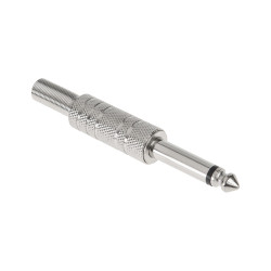 Cabletech Wtyk Jack 6.3 Mono Metalowy Cabletech [[