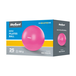 Rebel Mini Piłka Gimnastyczna Do Pilates Rehabilitacyjna 25Cm, Kolor Różowy, Rebel Active [[