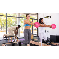 Rebel Mini Piłka Gimnastyczna Do Pilates Rehabilitacyjna 25Cm, Kolor Różowy, Rebel Active [[