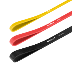 Rebel Zestaw Gum Do Ćwiczeń Tpe - Power Band Pt-S3, 4-32 Kg, 3 Gumy Tpe, Rebel Active [[