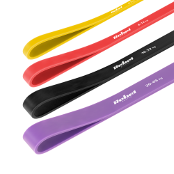 Rebel Zestaw Gum Do Ćwiczeń Tpe - Power Band Pt-S7, 4-82 Kg, 7 Gum Tpe, Rebel Active [[