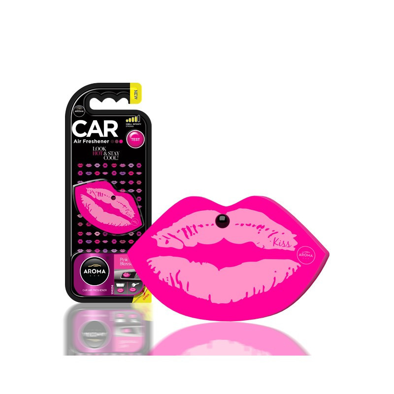 LIPS Usta BLOSSOM Kwiatowy Zawieszka polimerowa do auta