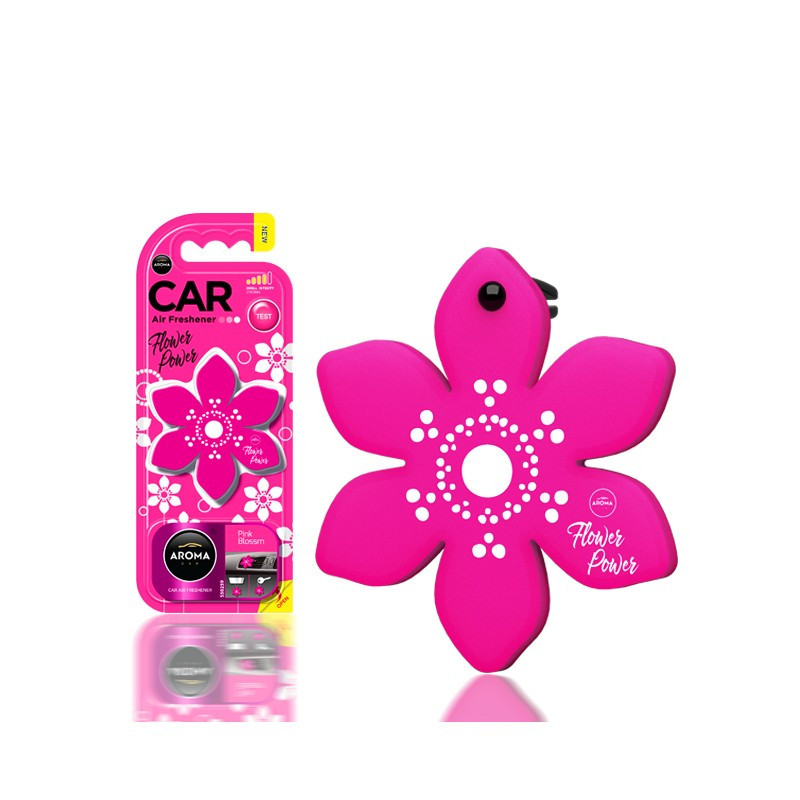 FLOWER Kwiatek BLOSSOM Kwiatowy Zawieszka polimerowa do auta AROMA CAR