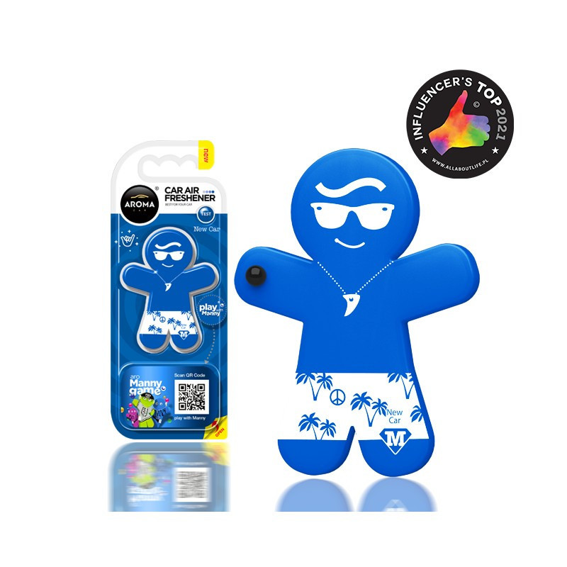 AROMA CAR MANNY - NEW CAR Odświeżacz do samochodu