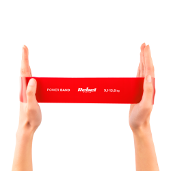 Rebel Zestaw Gum Do Ćwiczeń Tpe - Mini Band L, 2.3-18.2 Kg, 5 Gum, Kolorowy,  Rebel Active [[