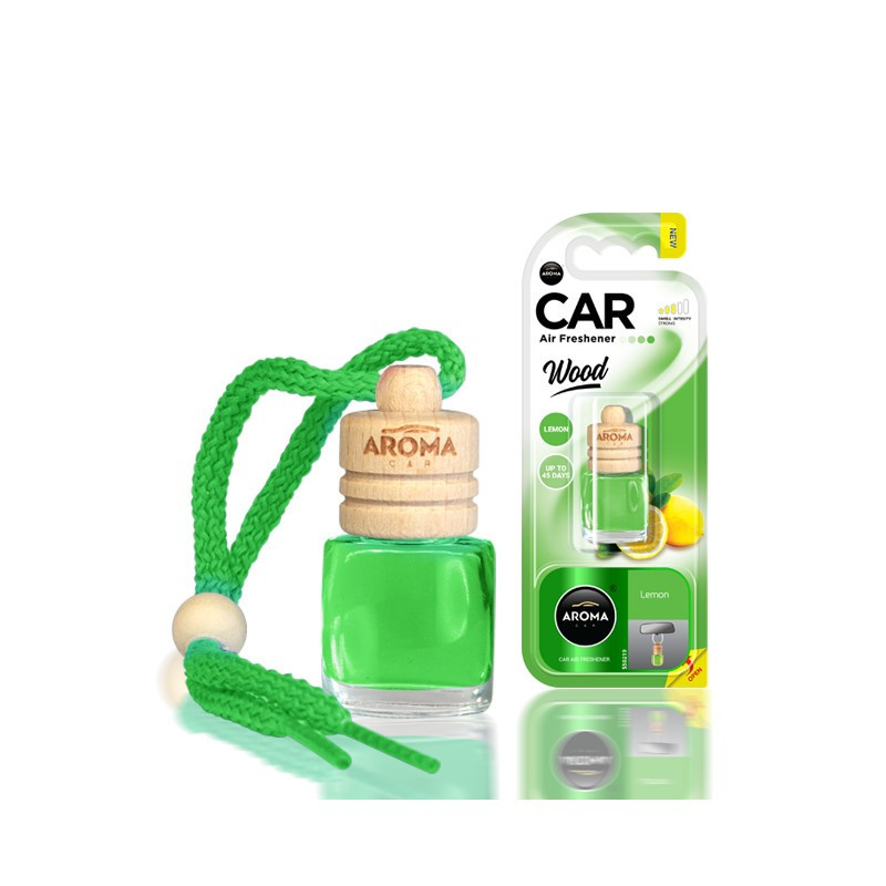 LEMON Zapach samochodowy WOOD zawieszka AROMA Car
