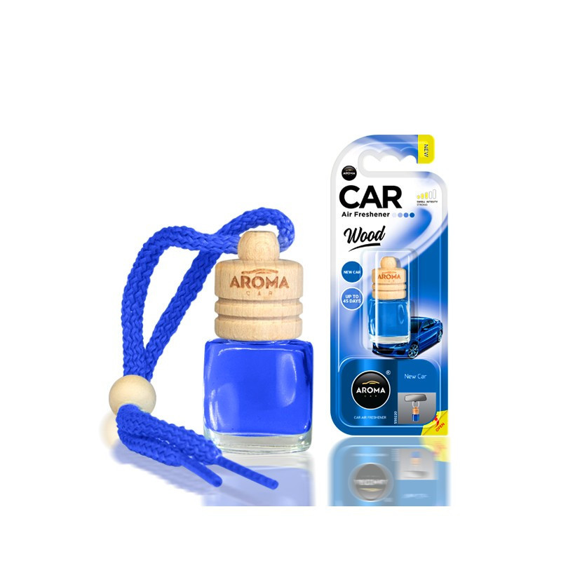 NEW CAR Zapach samochodowy WOOD zawieszka AROMA Car