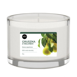 GRUSZKA Z MELONEM Świeca Zapachowa AROMA Home 115g