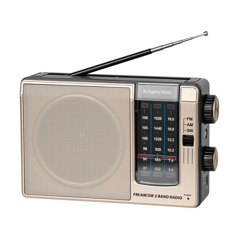 Krüger&Matz Radio Przenośne Analogowe Kruger&Matz Model Km0830 [[