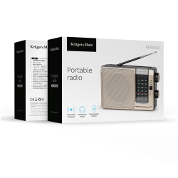 Krüger&Matz Radio Przenośne Analogowe Kruger&Matz Model Km0830 [[
