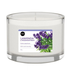 LAWENDA Z ROZMARYNEM Świeca Zapachowa AROMA Home