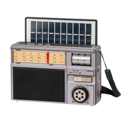 Krüger&Matz Radio Przenośne Analogowe Solarne Kruger&Matz Model Km0831 [[