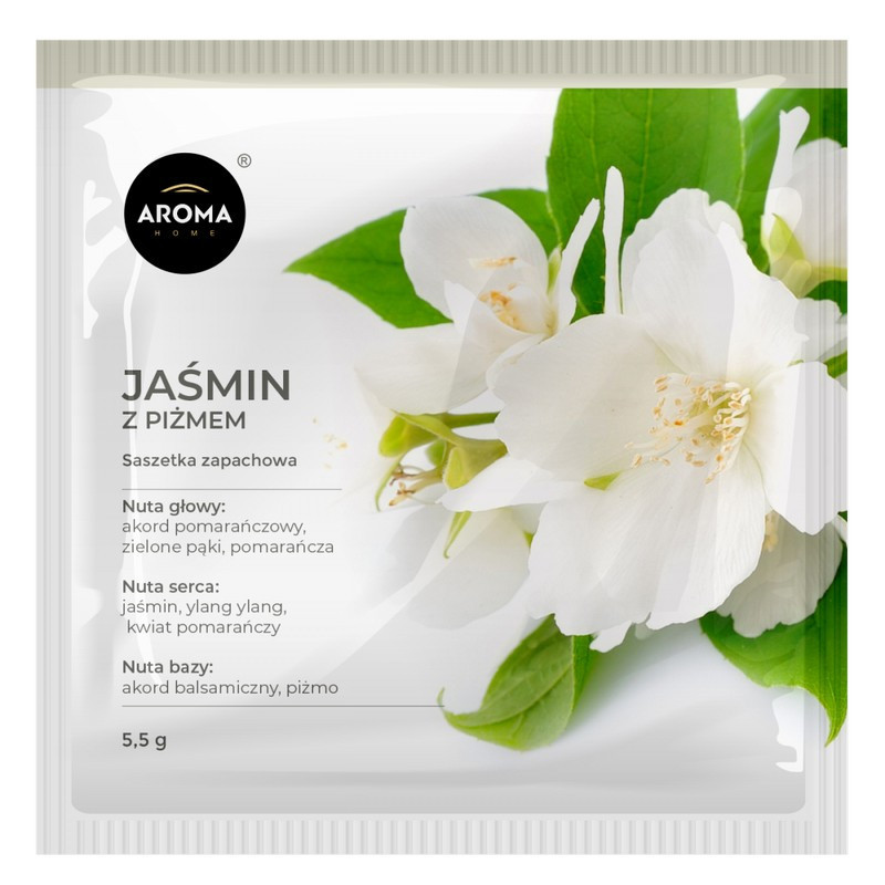 JAŚMIN Z PIŻMEM Saszetka Zapachowa AROMA Home