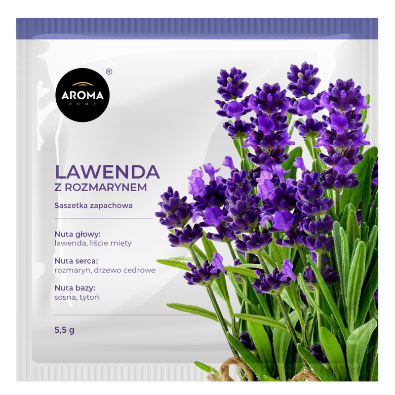 LAWENDA Z ROZMARYNEM Saszetka Zapachowa AROMA Home
