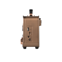 Krüger&Matz Radio Przenośne Analogowe Solarne Kruger&Matz Model Km0833 [[