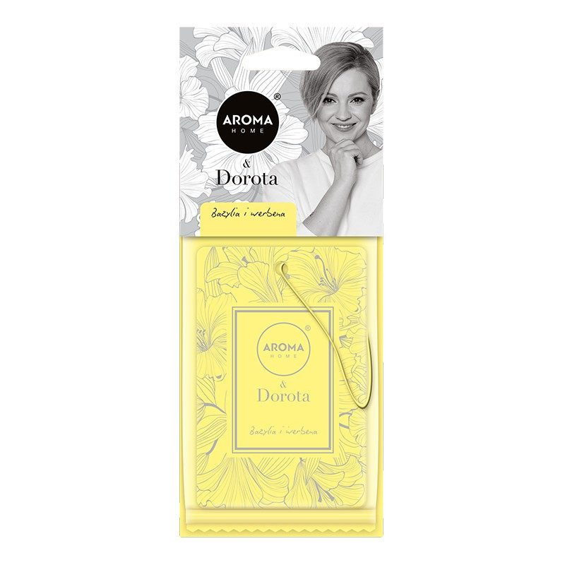 BAZYLIA I WERBENA Zawieszka Zapachowa Celuloza AROMA Home&Dorota