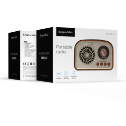Krüger&Matz Radio Przenośne Analogowe Kruger&Matz Model Km0834 [[