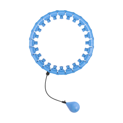 Rebel Smart Hula Hop Odchudzające Koło Z Wypustkami I Obciążeniem 50Cm, Niebieskie, Rebel Active [[