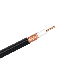 Cabletech Kabel Koncentyczny H1000  100M Czarny [[