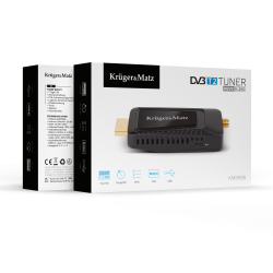 Krüger&Matz Tuner Dvb-T2 Hevc H.265 Mini Na Hdmi [[