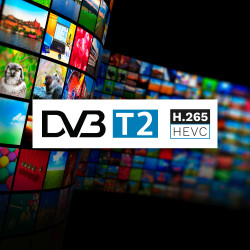 Krüger&Matz Tuner Dvb-T2 Hevc H.265 Mini Na Hdmi [[